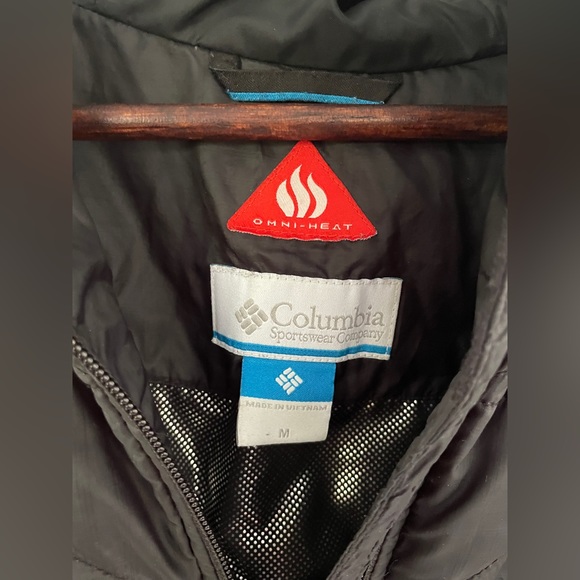 Black Lightweight Omni-Heat Spring/Fall Columbia Jacket - Picture 3 of 11
